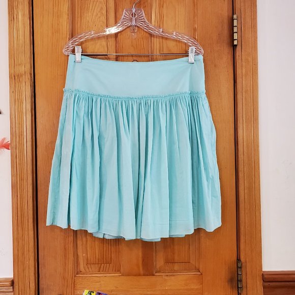 GAP Dresses & Skirts - GAP Light Blue Full Pleated Skirt Size 6